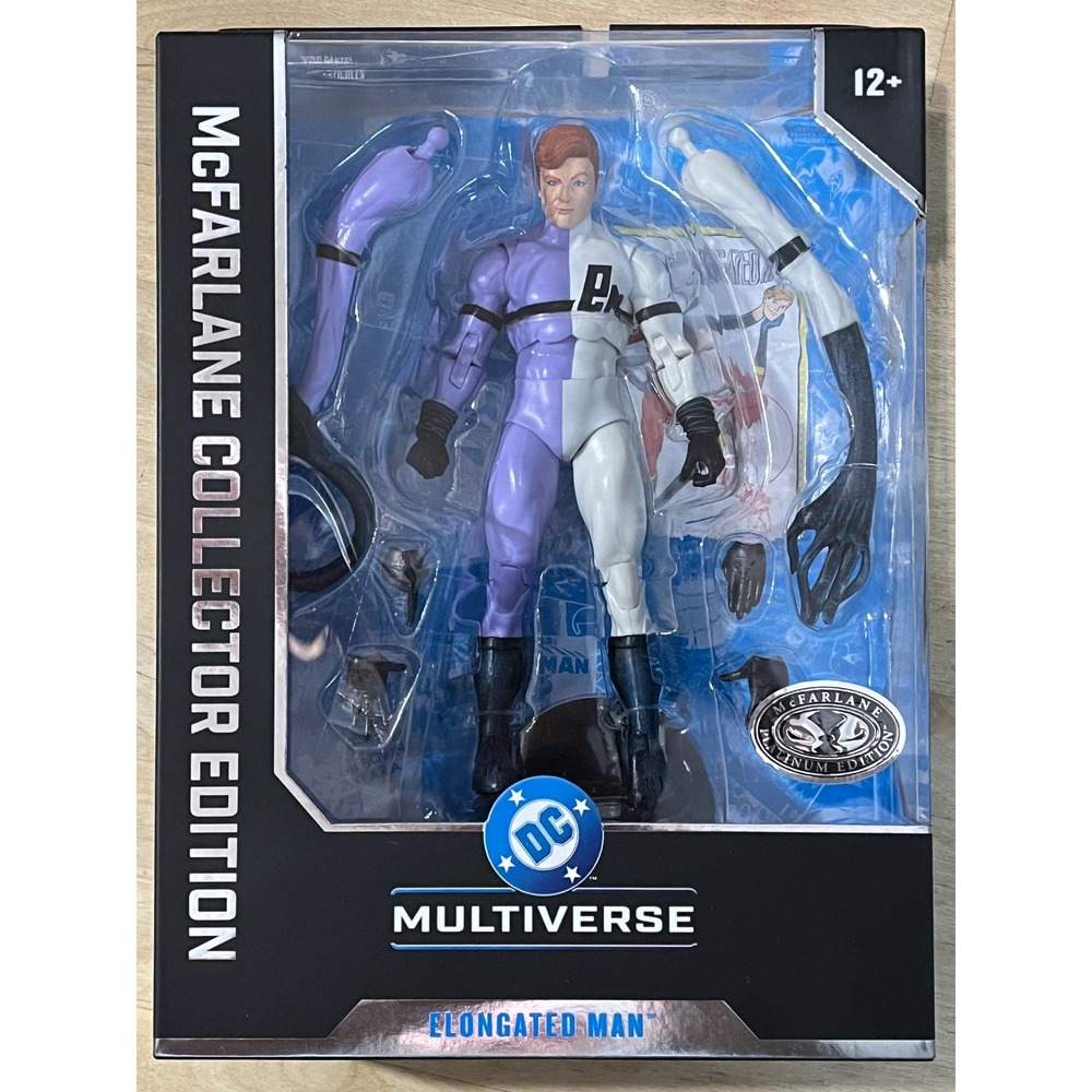 McFarlane DC Multiverse Elongated Man Platinum Edition Collector Series Figure